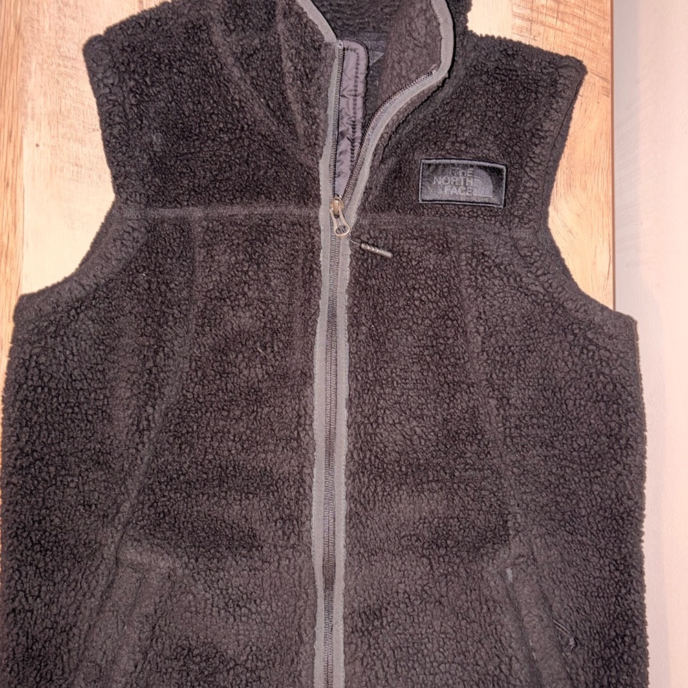 The North Face Charcoal Fleece Vest
